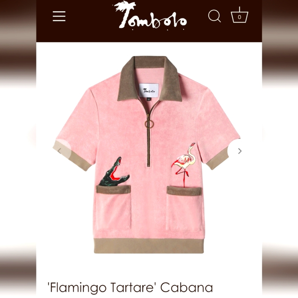 Tombolo Flanmingo Tartare Cabana Top